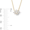 Thumbnail Image 3 of 1/2 CT. T.W. Certified Lab-Grown Multi-Diamond Necklace in 10K Gold (F/VS2)