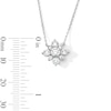 Thumbnail Image 3 of 1 CT. T.W. Certified Lab-Grown Multi-Diamond Necklace in 10K White Gold (F/VS2)