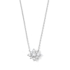 Thumbnail Image 1 of 1/2 CT. T.W. Certified Lab-Grown Multi-Diamond Necklace in 10K White Gold (F/VS2)
