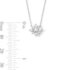 Thumbnail Image 3 of 1/2 CT. T.W. Certified Lab-Grown Multi-Diamond Necklace in 10K White Gold (F/VS2)