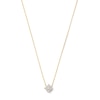 Thumbnail Image 1 of 1/4 CT. T.W. Certified Lab-Grown Multi-Diamond Necklace in 10K Gold (F/VS2)