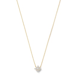 1/4 CT. T.W. Certified Lab-Grown Multi-Diamond Necklace in 10K Gold (F/VS2)