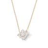 Thumbnail Image 1 of 1 CT. T.W. Certified Lab-Grown Multi-Diamond Necklace in 10K Gold (F/VS2)