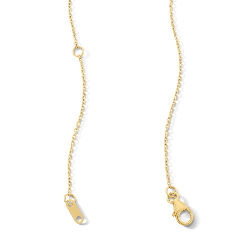 Main Image 2 of 3/4 CT. T.W. Certified Lab-Grown Multi-Diamond Station Necklace in 10K Gold (F/VS2)