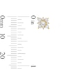 Thumbnail Image 2 of 1/2 CT. T.W. Certified Lab-Grown Multi-Diamond Stud Earrings in 10K Gold (F/VS2)
