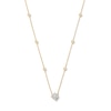 Thumbnail Image 1 of 1/2 CT. T.W. Certified Lab-Grown Multi-Diamond Station Necklace in 10K Gold (F/VS2)
