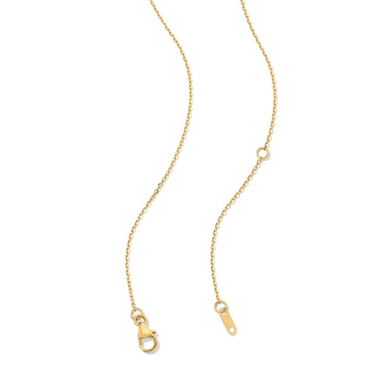 1/2 CT. T.w. Lab-Grown Multi-Diamond Station Necklace in 10K Gold (F/Vs2)