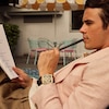 Thumbnail Image 5 of Men's Bulova Limited Edition Series X Marc Anthony Gold-Tone Automatic Watch with Square Skeleton Dial (Model: 97A195)