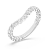 Thumbnail Image 1 of Enchanted Star 1 CT. T.W. Certified Lab-Grown Diamond Contour Band in 14K White Gold (F/VS2)
