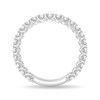 Thumbnail Image 2 of Enchanted Star 1 CT. T.W. Certified Lab-Grown Diamond Contour Band in 14K White Gold (F/VS2)