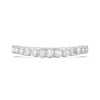 Thumbnail Image 3 of Enchanted Star 1 CT. T.W. Certified Lab-Grown Diamond Contour Band in 14K White Gold (F/VS2)