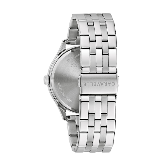 Men's Caravelle by Bulova Classic Dress Watch with Light Blue Dial Model: 43B174)