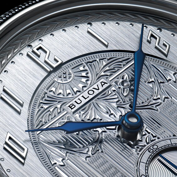 Bulova 150th Anniversary Limited Edition Pocket Watch with Silver-Tone Dial (Model: 96A325)