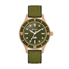 Thumbnail Image 1 of Men's Bulova 150th Anniversary Special Edition MIL-SHIPS Bronze Case Automatic Watch with Green Dial (Model: 98A324)