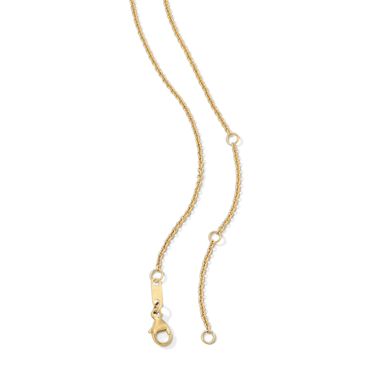 Main Image 2 of 2 CT. T.W. Certified Lab-Grown Diamond Graduated Necklace in 10K Gold (F/VS2)