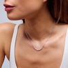 Thumbnail Image 2 of 1 CT. T.W. Certified Lab-Grown Diamond Graduated Necklace in 10K White Gold (F/VS2)