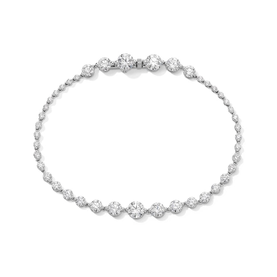 6 CT. T.w. Certified Lab-Grown Diamond Graduated Line Bracelet in 10K Gold (F/Vs2