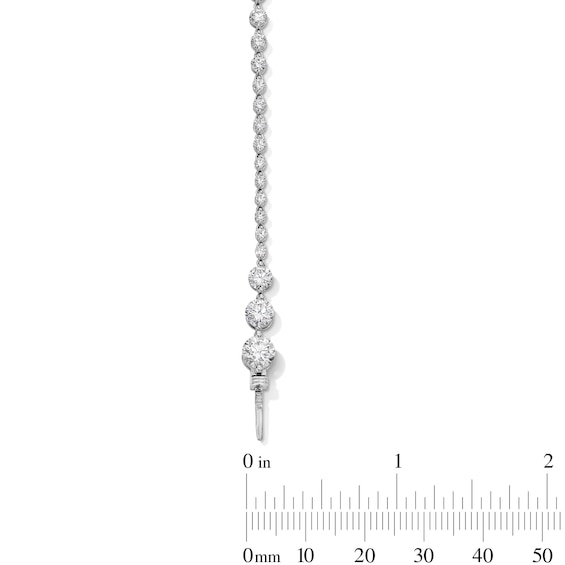 6 CT. T.w. Certified Lab-Grown Diamond Graduated Line Bracelet in 10K Gold (F/Vs2