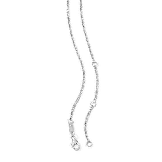 3 CT. T.w. Certified Lab-Grown Diamond Graduated Necklace in 10K White Gold (F/Vs2)