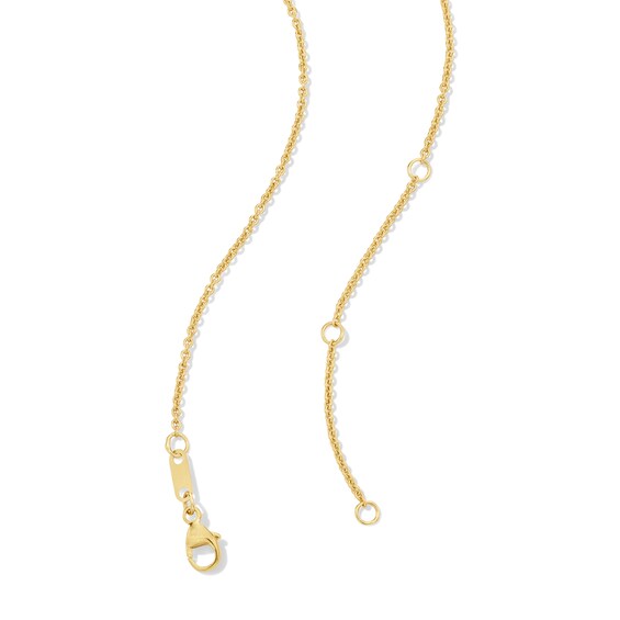 4 CT. T.w. Certified Lab-Grown Diamond Graduated Line Necklace in 10K Gold (F/Vs2)