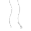 Thumbnail Image 2 of 1 CT. T.W. Certified Lab-Grown Diamond Graduated Line Necklace in 10K White Gold (F/VS2)