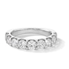 Thumbnail Image 1 of 2 CT. T.W. Certified Lab-Grown Diamond Nine Stone Anniversary Band in 14K White Gold (F/VS2)