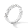 Thumbnail Image 3 of 2 CT. T.W. Certified Lab-Grown Diamond Nine Stone Anniversary Band in 14K White Gold (F/VS2)