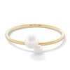 Thumbnail Image 1 of 2.5-4.0mm Freshwater Cultured Pearl Duo Ring in 10K Gold