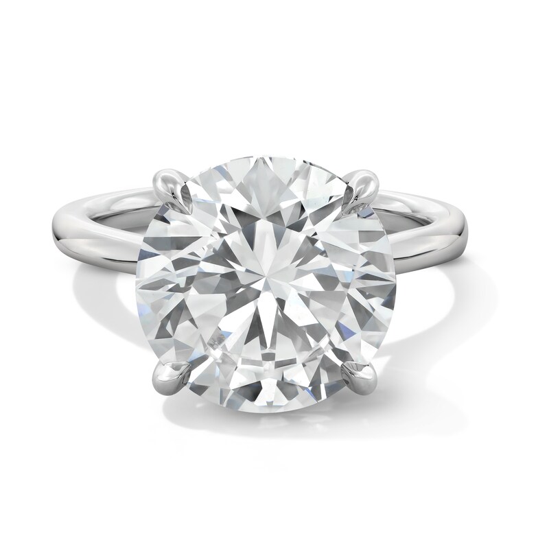 Main Image 1 of 6 CT. Certified Lab-Grown Diamond Solitaire Engagement Ring in 14K White Gold (F/VS2)