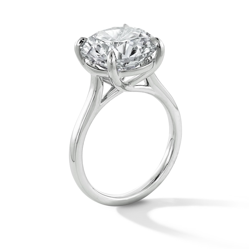 Main Image 2 of 6 CT. Certified Lab-Grown Diamond Solitaire Engagement Ring in 14K White Gold (F/VS2)