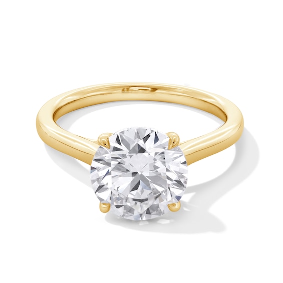 4 CT. Certified Lab-Grown Diamond Solitaire Engagement Ring in 14K Gold (F/Vs2)
