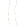 Thumbnail Image 3 of 5.0mm Freshwater Cultured Pearl and Certified Lab-Grown Diamond Accent "Y" Necklace in 10K Gold (F/VS2) - 18.25"