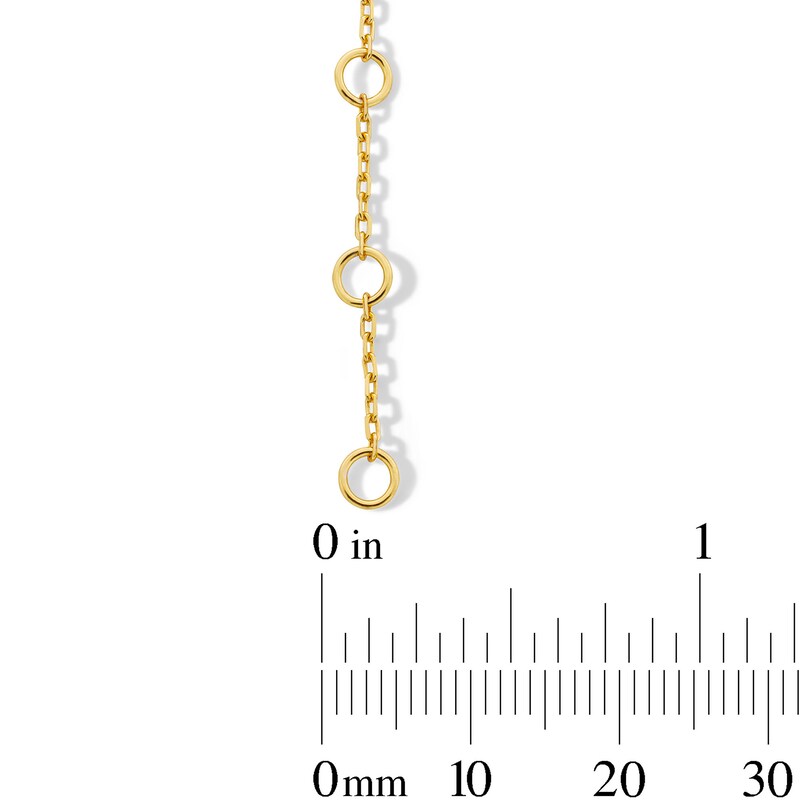 Main Image 3 of 1/10 CT. T.W. Heart-Shaped Certified Lab-Grown Multi-Diamond Bracelet in 10K Gold (F/VS2)