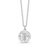 Thumbnail Image 1 of Our Lady of Guadalupe Medallion Pendant in Sterling Silver