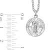 Thumbnail Image 2 of Our Lady of Guadalupe Medallion Pendant in Sterling Silver