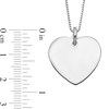Thumbnail Image 2 of Heart Charm Pendant in Sterling Silver
