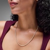 Thumbnail Image 2 of 2.6mm Diamond-Cut Ice Bead Chain Necklace in Solid 10K Gold - 20"