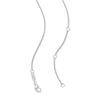 Thumbnail Image 2 of 2 CT. T.W. Certified Lab-Grown Diamond Graduated Line Necklace in 10K White Gold (F/VS2)