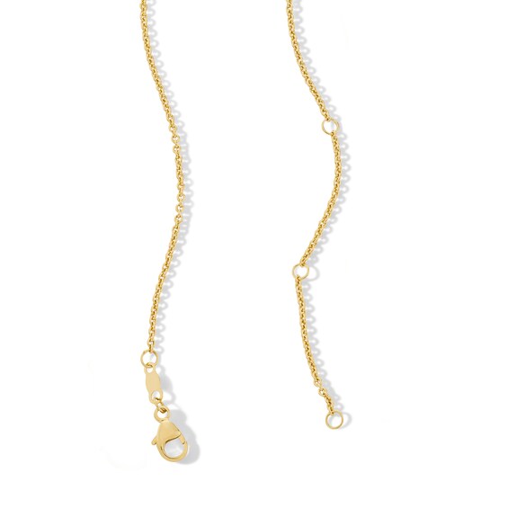2 CT. T.w. Certified Lab-Grown Diamond Graduated Line Necklace in 10K Gold (F/Vs2)