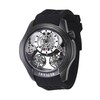 Thumbnail Image 1 of Men's Invicta Specialty Twin-Axis Black IP Silicone Strap Watch with Black Dial (Model: 47374)