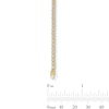 Thumbnail Image 2 of 2.6mm Diamond-Cut Ice Bead Chain Bracelet in Solid 10K Two-Tone Gold - 7.5"