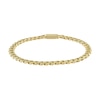 Thumbnail Image 1 of 6.0mm Domed Curb Chain Bracelet in Hollow 10K Gold - 8.5”
