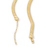 Thumbnail Image 3 of 6.0mm Snake Chain Necklace in Solid Sterling Silver with 18K Gold Plate