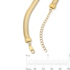 Thumbnail Image 4 of 6.0mm Snake Chain Necklace in Solid Sterling Silver with 18K Gold Plate