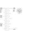 Thumbnail Image 2 of 2 CT. T.W. Certified Lab-Grown Diamond Solitaire Stud Earrings in 10K White Gold (F/VS2)