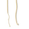 Thumbnail Image 3 of 3.0mm Bead Strand Necklace In Hollow Sterling Silver with 18K Gold Plate