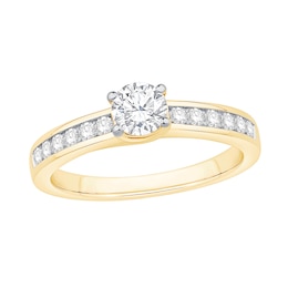5/8 CT. T.W. Diamond Engagement Ring in 14K Gold