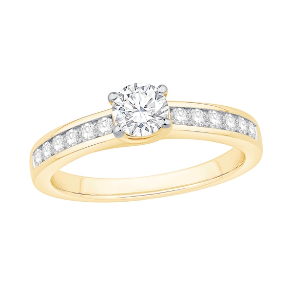 5/8 CT. T.w. Diamond Engagement Ring in 14K Gold