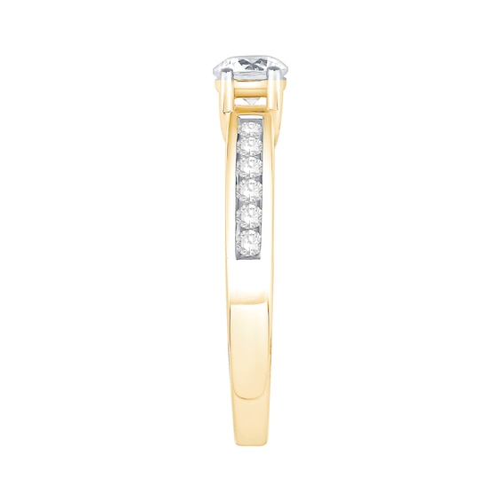 5/8 CT. T.w. Diamond Engagement Ring in 14K Gold
