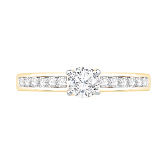 5/8 CT. T.w. Diamond Engagement Ring in 14K Gold